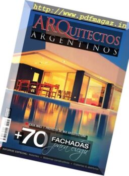 Arquitectos Argentinos – Edicion Especial Fachadas 2016