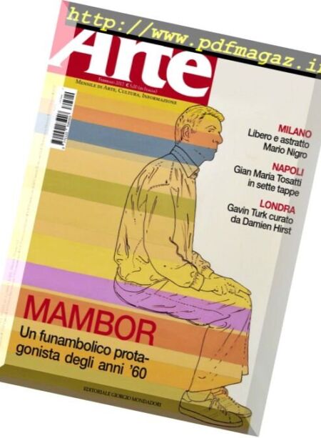 Arte – Febbraio 2017 Cover