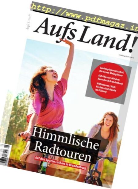 Aufs Land! – Fruhling 2017 Cover