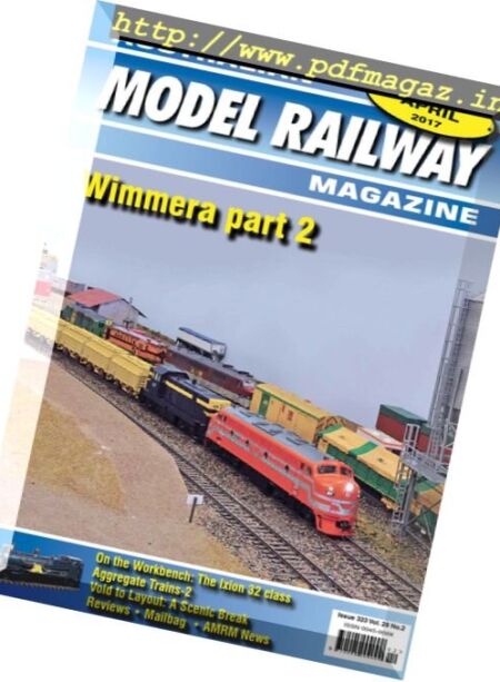 Australian Model Railway Magazine – April 2017 Cover