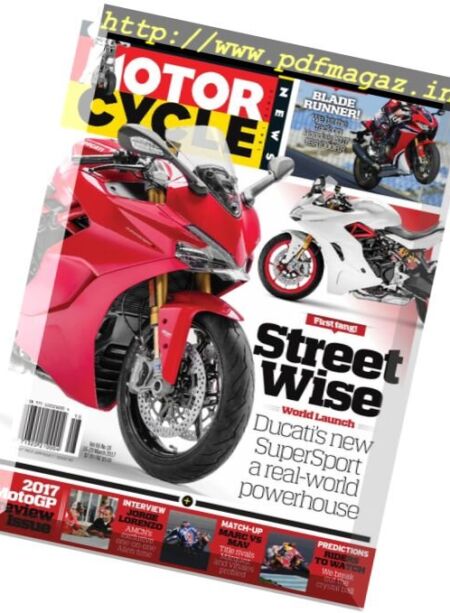 Australian Motorcycle News – 16 March 2017 Cover