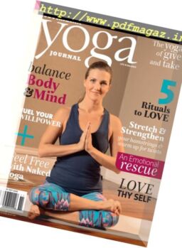 Australian Yoga Journal – April 2017