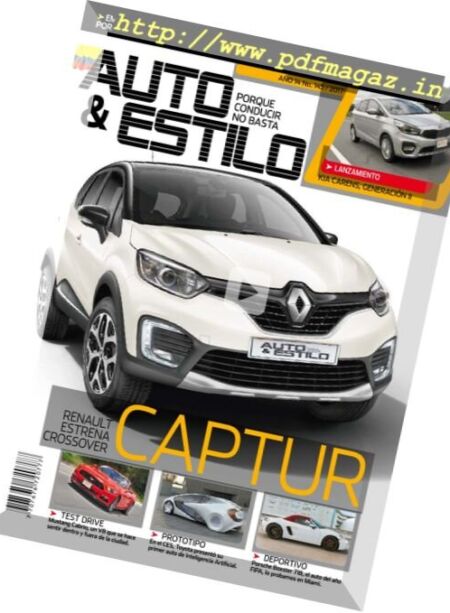 Auto & Estilo – Febrero 2017 Cover