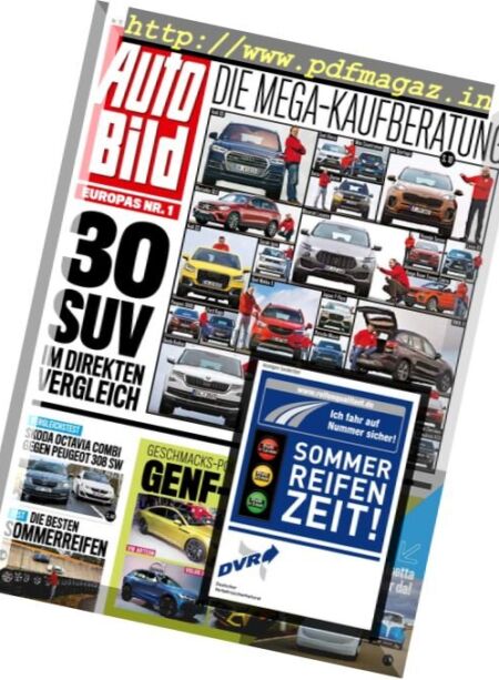 Auto Bild Germany – 10 Marz 2017 Cover