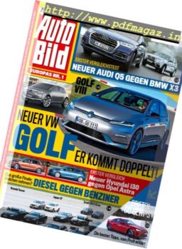 Auto Bild Germany – 27 Januar 2017