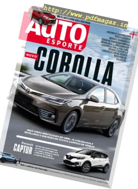 Auto Esporte – Brazil Marco 2017 Cover