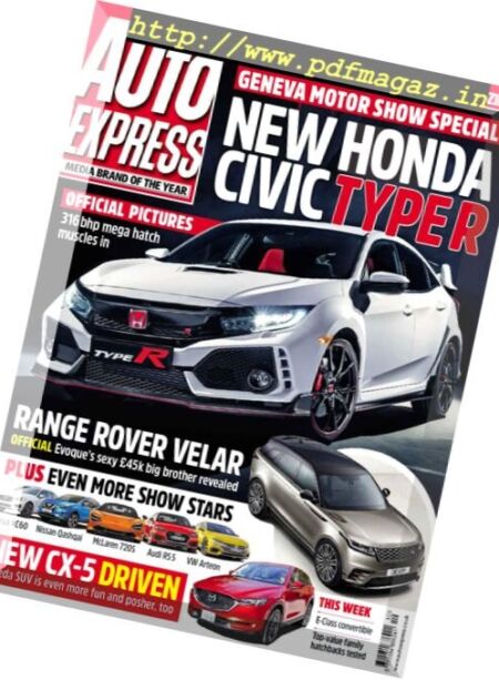 Auto Express – 8 March 2017 Cover
