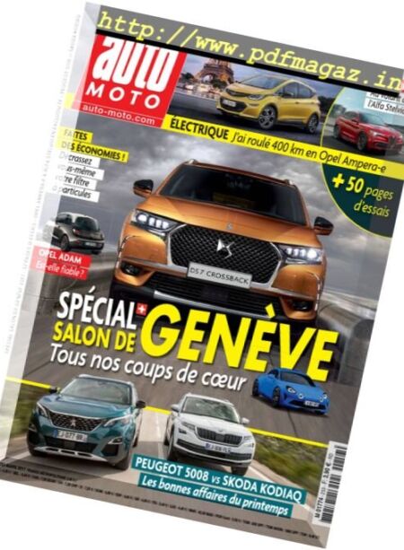 Auto Moto – Mars 2017 Cover