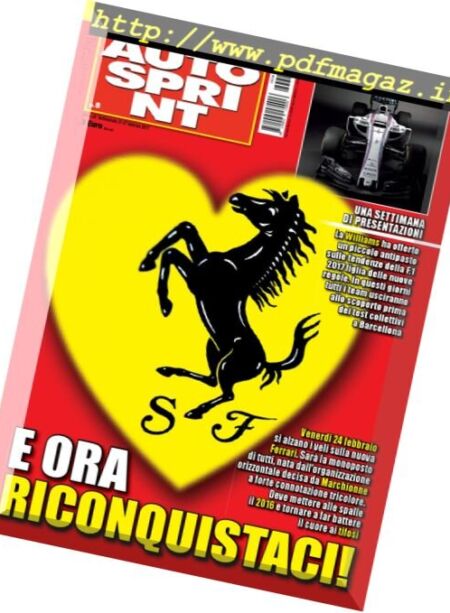 Auto Sprint – 21-27 Febbraio 2017 Cover