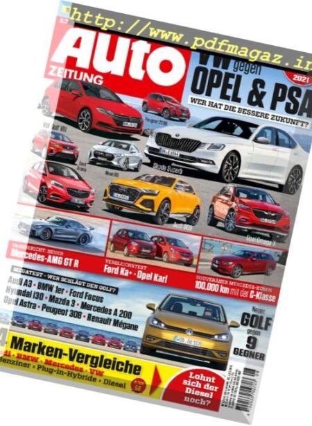 Auto Zeitung – 22 Marz 2017 Cover