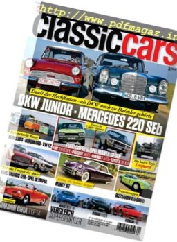 Auto Zeitung Classic Cars – Nr.4, 2017