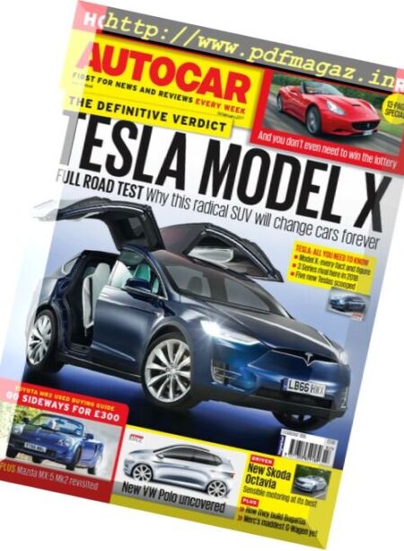 Autocar UK – February 15, 2017 Cover
