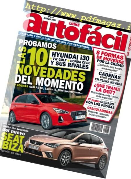 Autofacil – Marzo 2017 Cover