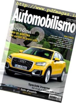 Automobilismo – Marzo 2017