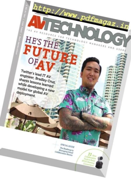 AV Technology – April 2017 Cover