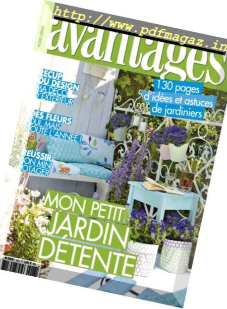 Avantages – Hors-Serie Deco Jardin N.43, 2017 Cover