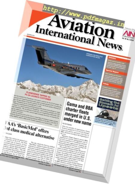 Aviation International News – February 2017 Cover
