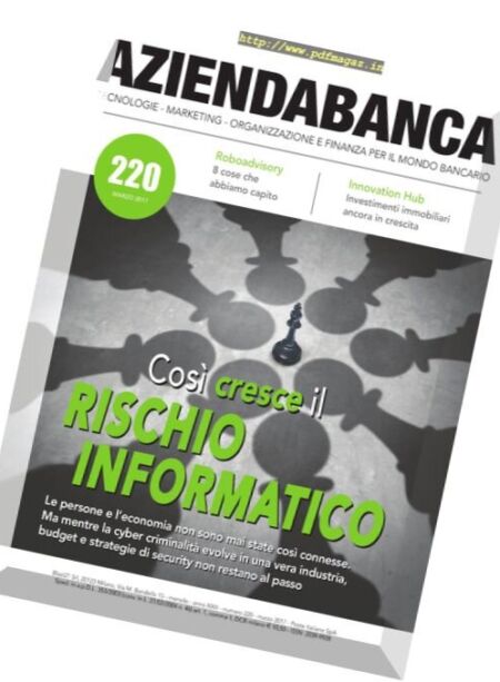 Aziendabanca – Marzo 2017 Cover