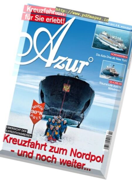 Azur Magazin – Marz-April 2017 Cover
