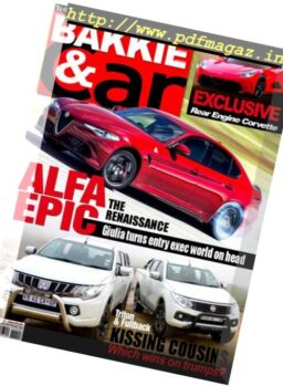 Bakkie & Car – April 2017