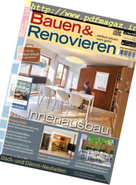 Bauen und Renovieren – Marz April 2017 Cover