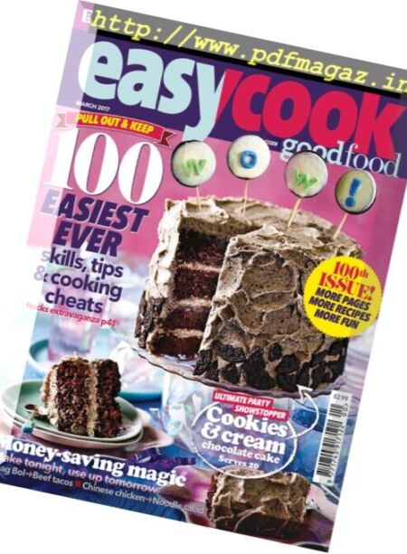 BBC Easy Cook UK – March 2017 Cover