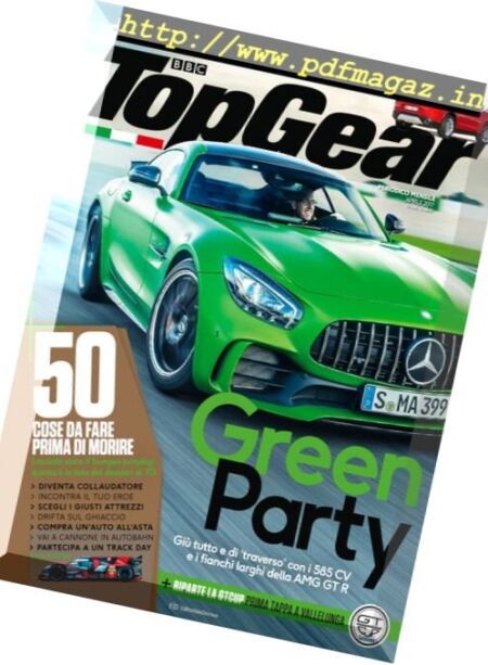 BBC Top Gear Italia – Aprile 2017 Cover