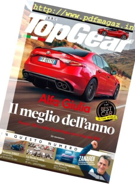 BBC Top Gear Italia – Febbraio 2017 Cover