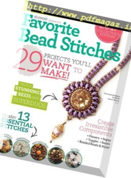 Beadwork – Favorite Bead Stitches 2017
