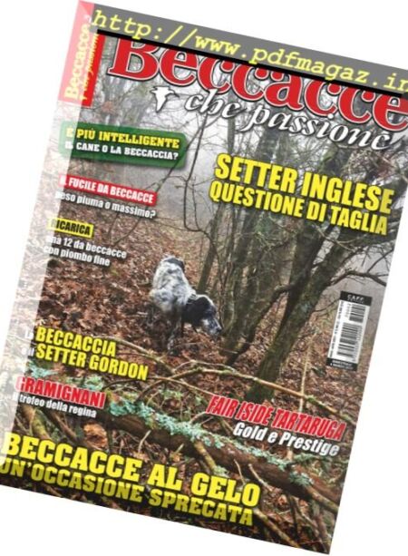 Beccacce Che Passione – Marzo-Aprile 2017 Cover