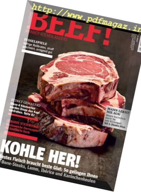 Beef Germany – Nr.2, 2017 Cover
