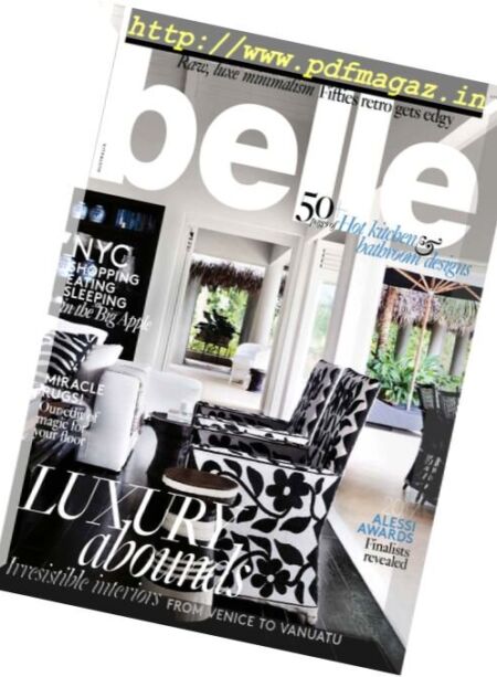 belle – April 2017 Cover