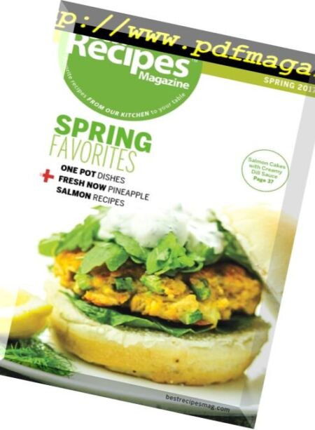 BestRecipes Magazine – Spring 2017 Cover