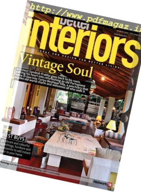 Better Interiors – March 2017 Cover