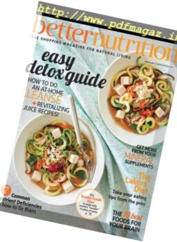 Better Nutrition – March 2017