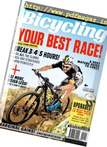 Bicycling South Africa – March 2017 Cover