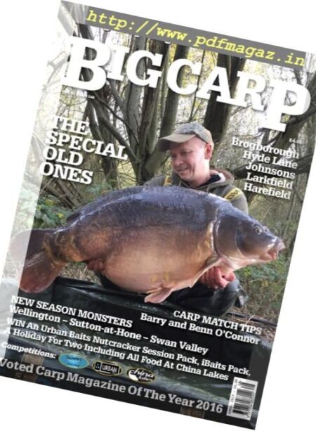 Big Carp – April 2017 Cover