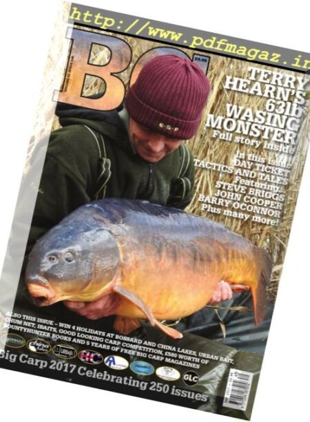 Big Carp – May 2017 Cover