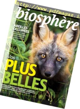 Biosphere – Janvier-Fevrier 2017