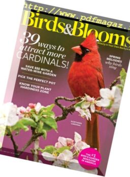 Birds & Blooms – April-May 2017