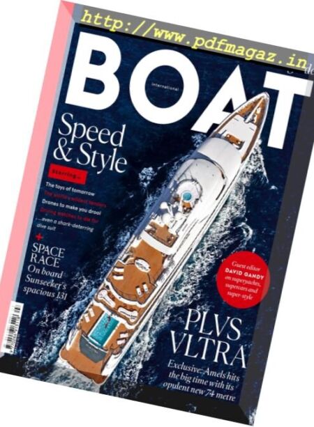 Boat International – March 2017 Cover