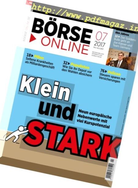 Borse Online – 16 Februar 2017 Cover