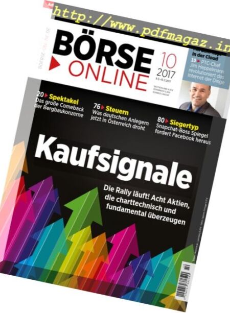 Borse Online – 9 Marz 2017 Cover