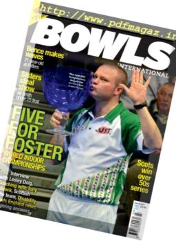 Bowls International – March 2017