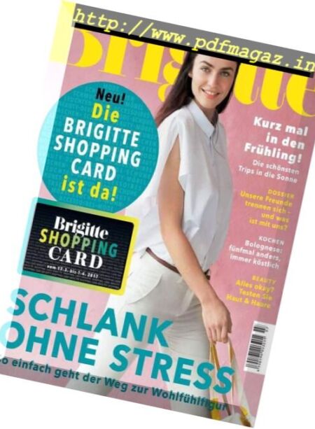 Brigitte – 15 Marz 2017 Cover