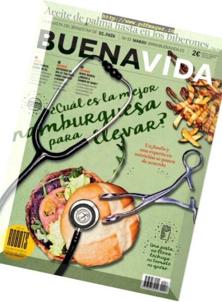 Buena Vida Spain – Marzo 2017 Cover