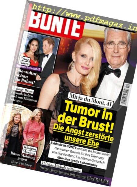 Bunte – 9 Februar 2017 Cover