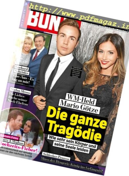 Bunte – 9 Marz 2017 Cover