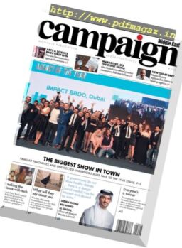 Campaign Middle East – 19 March 2017