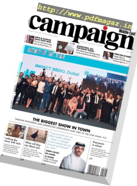 Campaign Middle East – 19 March 2017 Cover